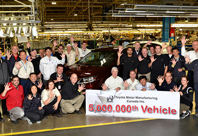 5 millionth vehicle